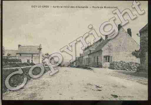 Ville de DIZYLEGROS Carte postale ancienne