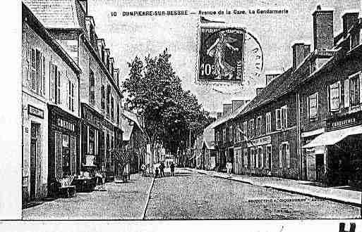 Ville de DOMPIERRESURBESBRE Carte postale ancienne