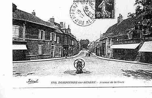 Ville de DOMPIERRESURBESBRE Carte postale ancienne