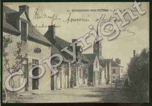 Ville de DOMPIERRESURBESBRE Carte postale ancienne