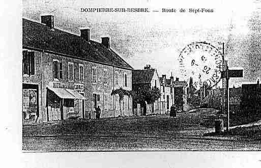 Ville de DOMPIERRESURBESBRE Carte postale ancienne