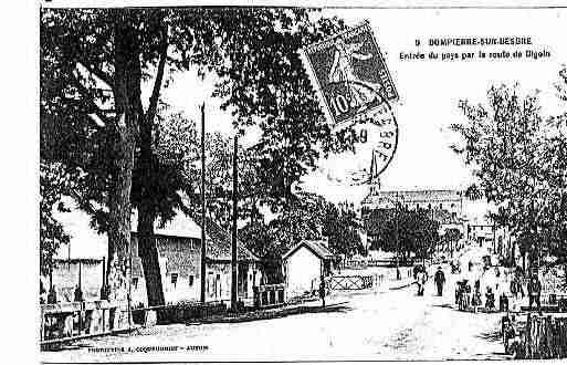 Ville de DOMPIERRESURBESBRE Carte postale ancienne