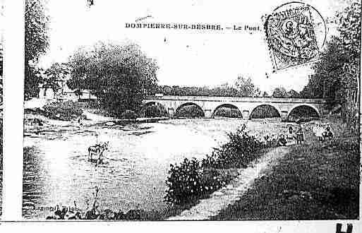 Ville de DOMPIERRESURBESBRE Carte postale ancienne