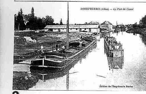 Ville de DOMPIERRESURBESBRE Carte postale ancienne