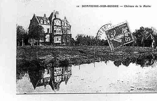 Ville de DOMPIERRESURBESBRE Carte postale ancienne