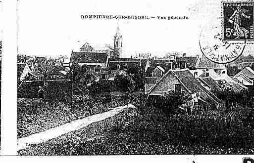 Ville de DOMPIERRESURBESBRE Carte postale ancienne