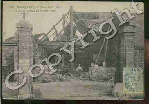 Ville de DONCHERY Carte postale ancienne