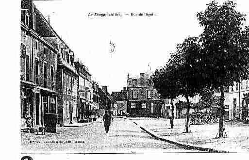 Ville de DONJON(LE) Carte postale ancienne