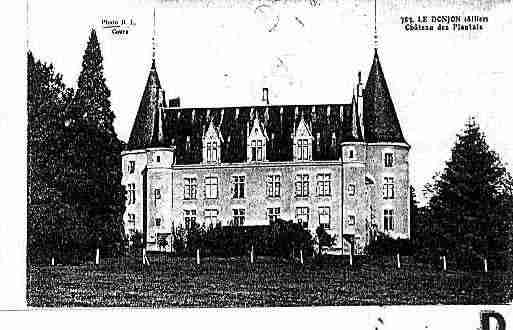 Ville de DONJON(LE) Carte postale ancienne