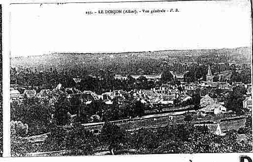 Ville de DONJON(LE) Carte postale ancienne Ville de DONJON(LE) Carte postale ancienne