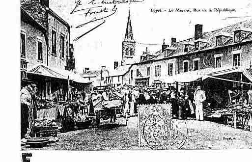 Ville de DOYET Carte postale ancienne