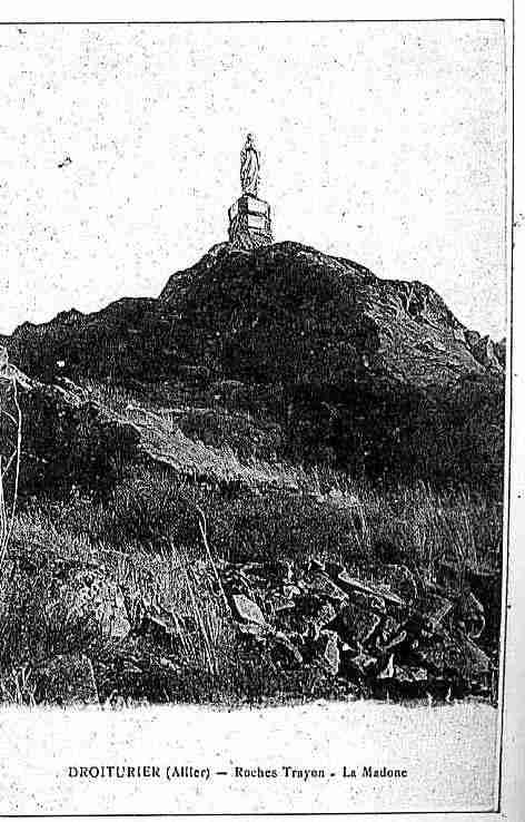 Ville de DROITURIER Carte postale ancienne