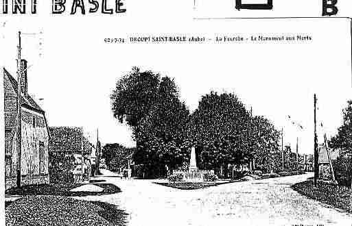 Ville de DROUPTSAINTBASLE Carte postale ancienne