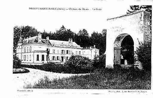 Ville de DROUPTSAINTEMARIE Carte postale ancienne Ville de DROUPTSAINTEMARIE Carte postale ancienne