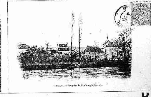 Ville de EBREUIL Carte postale ancienne