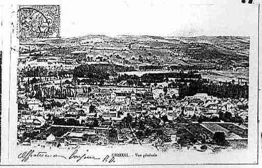 Ville de EBREUIL Carte postale ancienne