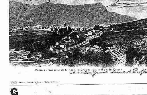 Ville de EMBRUN Carte postale ancienne