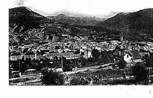 Ville de EMBRUN Carte postale ancienne