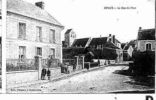 Ville de EPAUXBEZU Carte postale ancienne