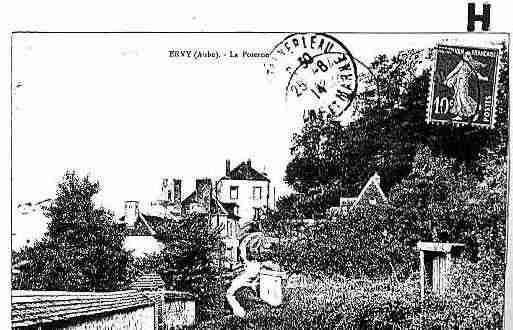 Ville de ERVYLECHATEL Carte postale ancienne Ville de ERVYLECHATEL Carte postale ancienne