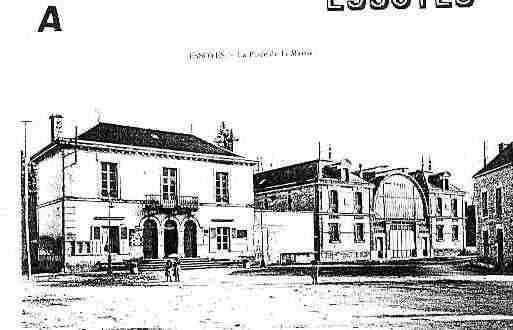 Ville de ESSOYES Carte postale ancienne