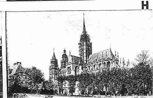 Ville de EVREUX Carte postale ancienne
