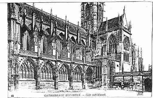 Ville de EVREUX Carte postale ancienne