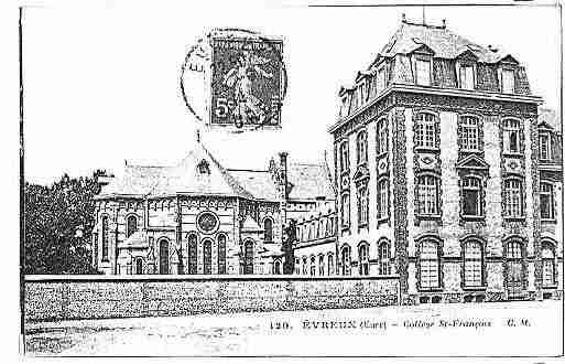 Ville de EVREUX Carte postale ancienne