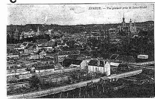 Ville de EVREUX Carte postale ancienne