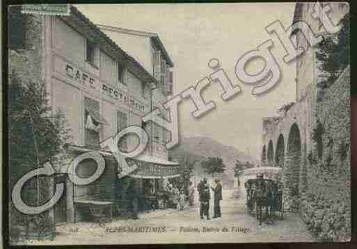 Ville de FALICON Carte postale ancienne