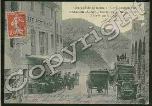 Ville de FALICON Carte postale ancienne