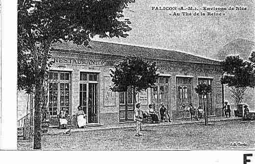 Ville de FALICON Carte postale ancienne