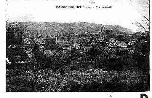 Ville de FAUCOUCOURT Carte postale ancienne