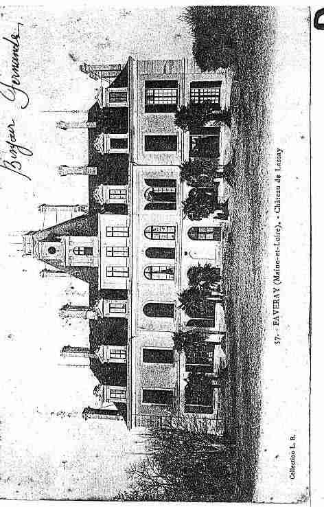 Ville de FAYED\\\'ANJOU Carte postale ancienne