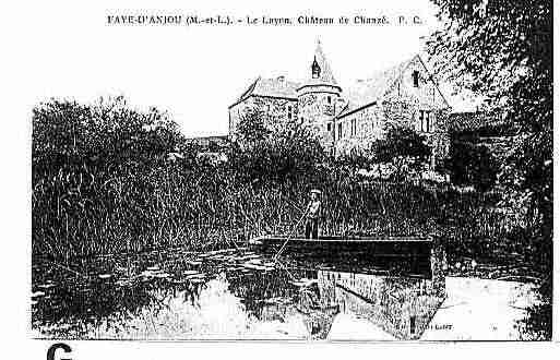 Ville de FAYED\'ANJOU Carte postale ancienne