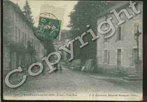 Ville de FERRIERESSURSICHON Carte postale ancienne