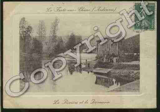 Ville de FERTESURCHIERS(LA) Carte postale ancienne