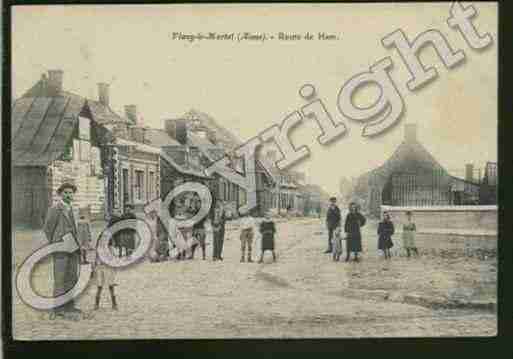 Ville de FLAVYLEMARTEL Carte postale ancienne