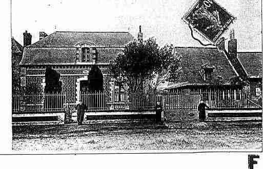 Ville de FLAVYLEMARTEL Carte postale ancienne