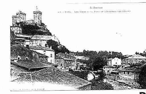 Ville de FOIX Carte postale ancienne