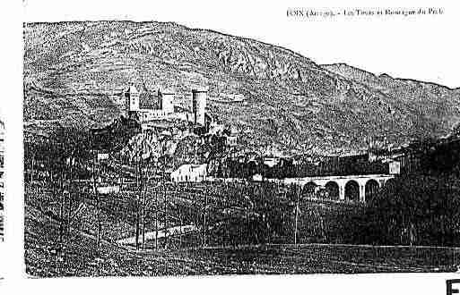 Ville de FOIX Carte postale ancienne