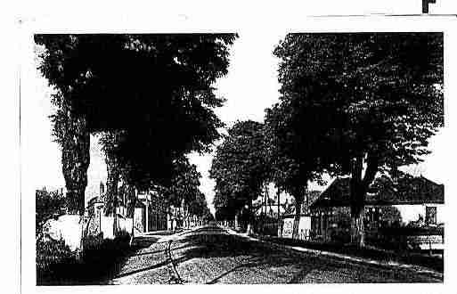 Ville de FONTAINELESGRES Carte postale ancienne