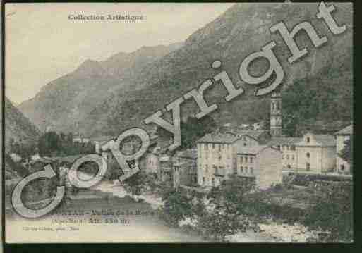 Ville de FONTAN Carte postale ancienne