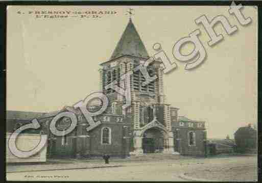 Ville de FRESNOYLEGRAND Carte postale ancienne