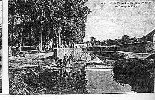 Ville de GANNAT Carte postale ancienne