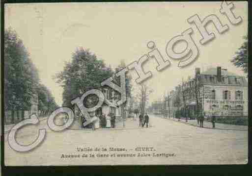 Ville de GIVET Carte postale ancienne
