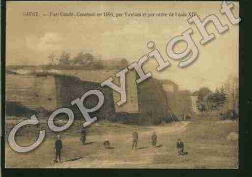 Ville de GIVET Carte postale ancienne