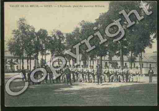 Ville de GIVET Carte postale ancienne