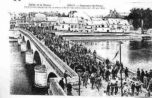 Ville de GIVET Carte postale ancienne