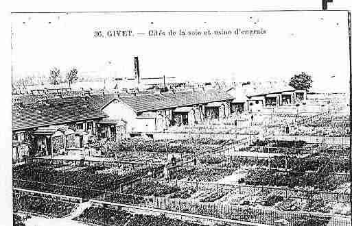 Ville de GIVET Carte postale ancienne